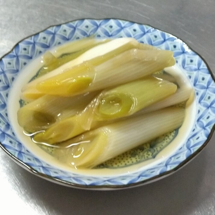 白ねぎの簡単煮物